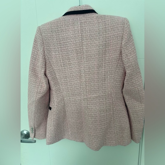 🔥 Zara Tweed Blazer Double Breasted Blogger Favorite Chic Jacket - Picture 6 of 10